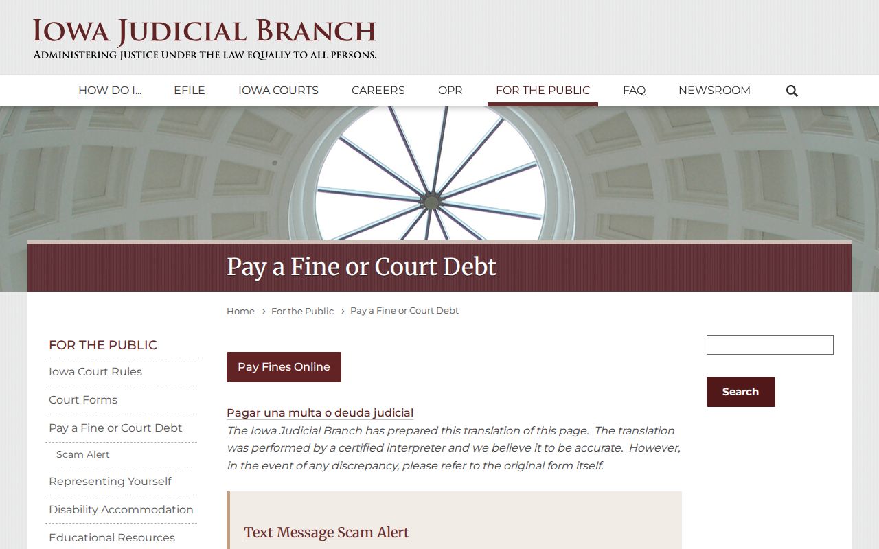 Worth County traffic warrant payment timing guidance