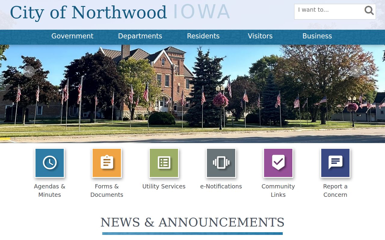 Northwood warrant records civic and courthouse context